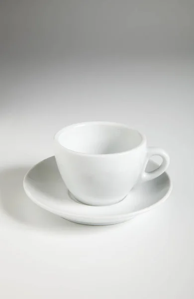 Ceramic espresso cup on white background — Stock Photo, Image