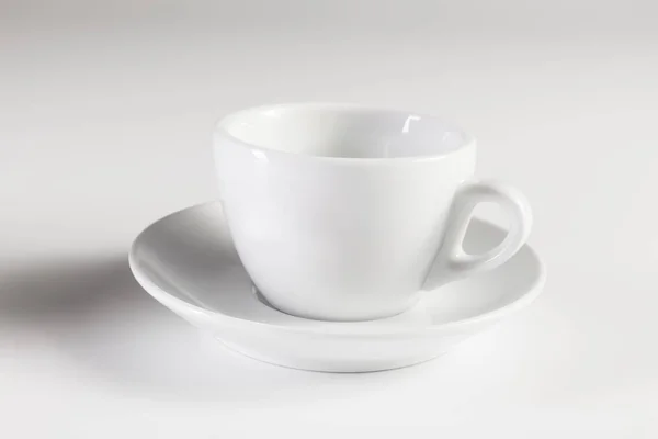 Ceramic espresso cup on white background — Stock Photo, Image