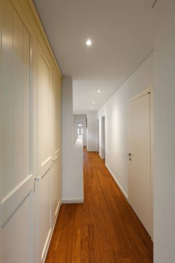 Closeup koridor ve parke