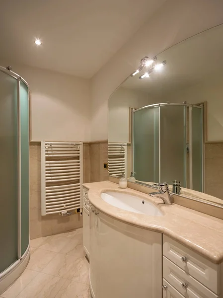 Elegant marble bathroom — Stock Photo, Image