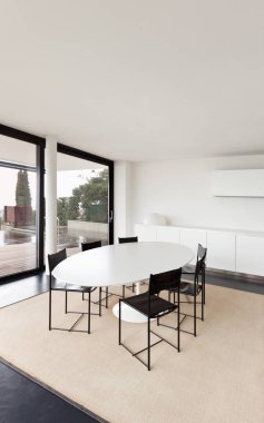 Mimari, modern bir ev güzel iç