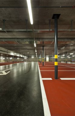 yeni yer altı otoparkı, boş