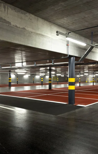 New Underground Parking Empty — Stock Photo, Image