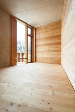 mimari, modern tasarım, dağ ev, Oda 