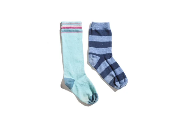 Old Socks Isolated White Background — Stock Photo, Image