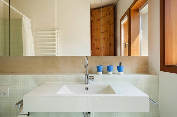 Arquitectura Diseño Moderno Interior Baño —  Fotos de Stock