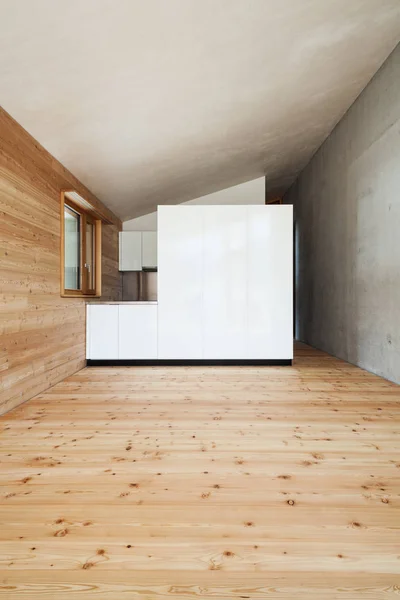 Architecture Design Moderne Maison Montagne Chambre — Photo