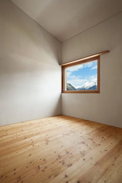 Maison de montagne, vue sur la chambre — Photo