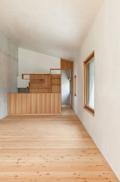 Arquitectura Diseño Moderno Casa Montaña Habitación — Foto de Stock