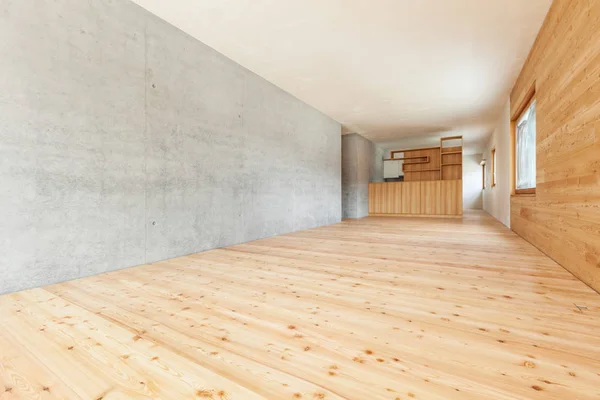 建築のモダンなデザイン 山の家の部屋 — ストック写真