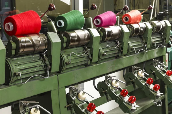 Průmyslové textilní továrna — Stock fotografie