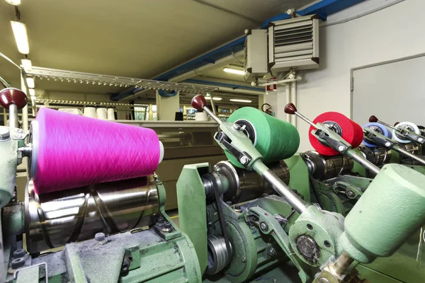 Fabbrica tessile industriale — Foto Stock