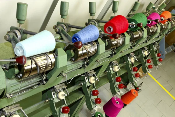 Industrial textile factory — Stock Photo, Image