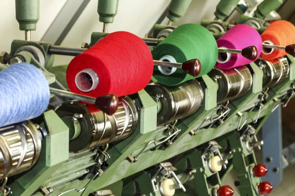 Industrial textile factory — Stock Photo, Image