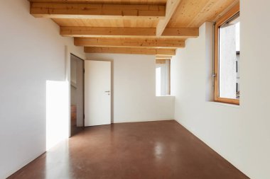 Rahat boş loft, iç mekan, Oda