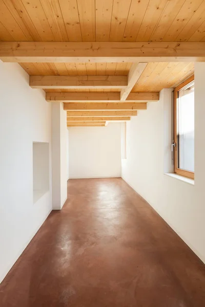 Comfortable Empty Loft View Passage — Stock Photo, Image