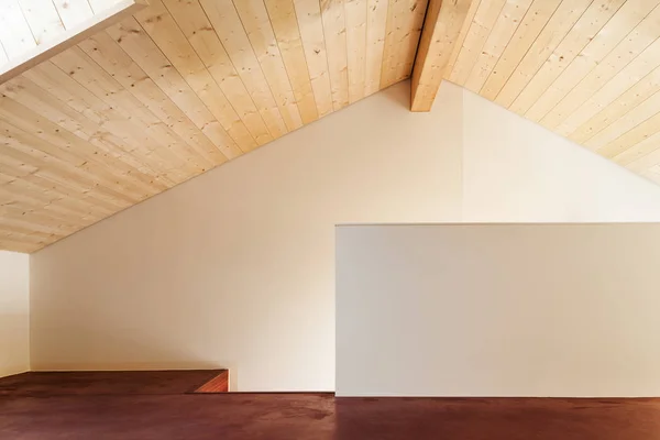 Comfortable Empty Loft Interior Room View — Stock Photo, Image