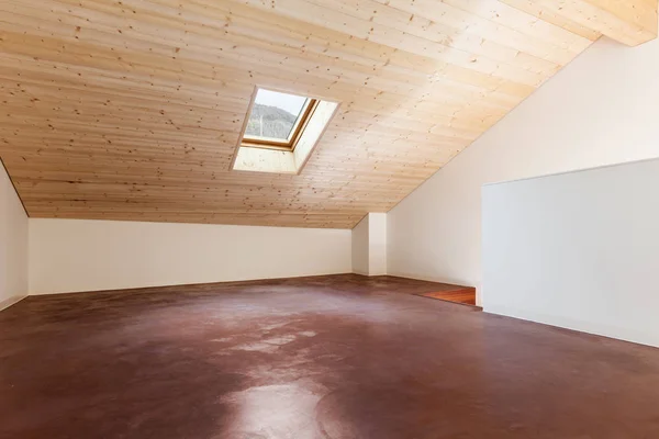 Comfortable Empty Loft Interior Room View — Stock Photo, Image