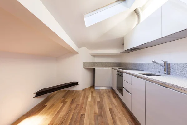 Interior nice loft, empty — Stock Photo, Image