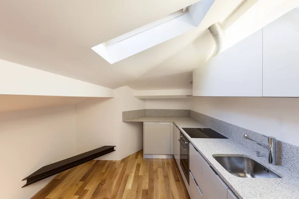 Interior nice loft, empty — Stock Photo, Image