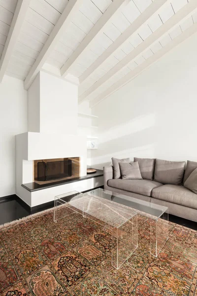 loft iç, rahat, modern mobilya, oturma odası