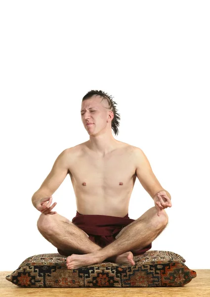 Yoga meditation time — Stock Photo, Image