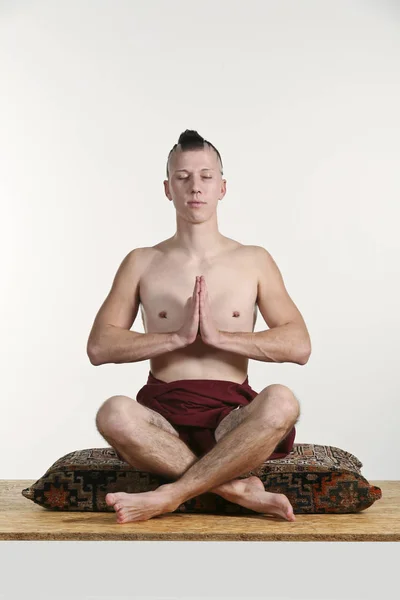 Jóga meditace čas — Stock fotografie