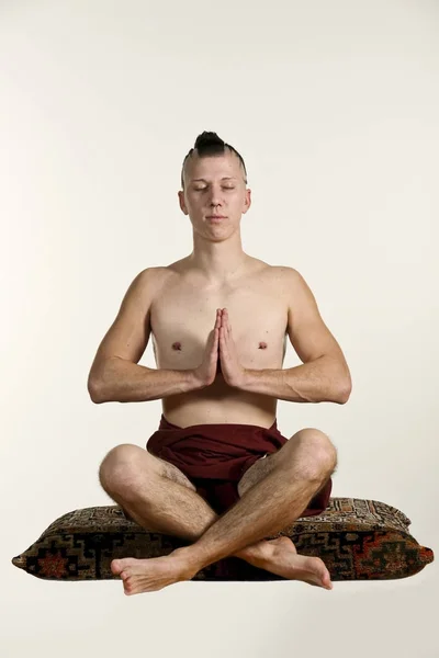 Tempo di meditazione yoga — Foto Stock