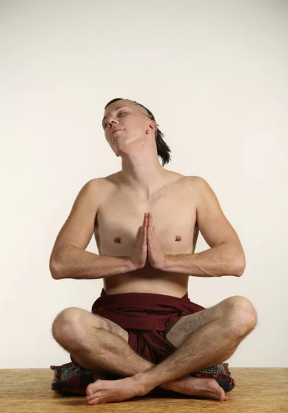 Yoga meditatie tijd — Stockfoto