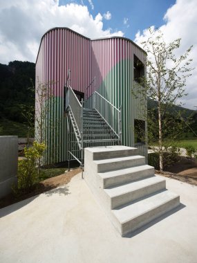 Modern tasarım evi, dış görünümü