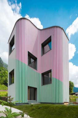 Modern tasarım evi, dış görünümü