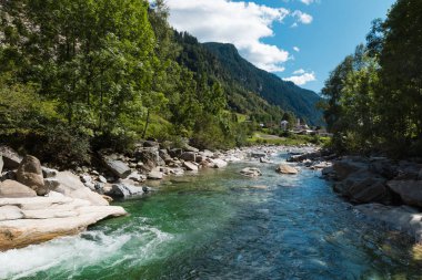 Grisons Rossa köy görünümü