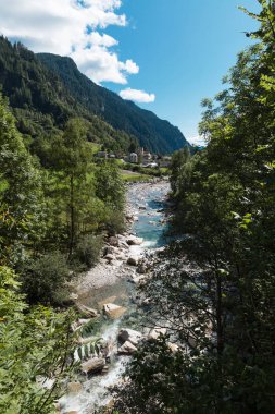 Grisons Rossa köy görünümü