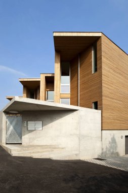 Modern ahşap mimarisi 