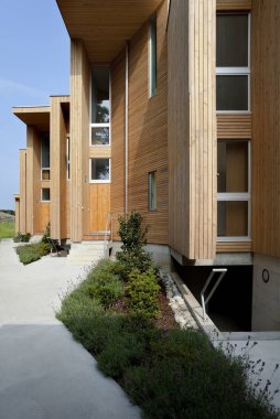 Modern ahşap mimarisi 