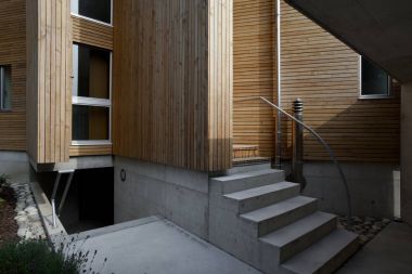 Modern ahşap mimarisi 