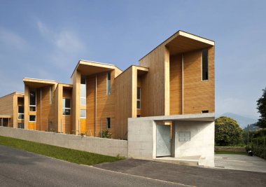 Modern ahşap mimarisi 