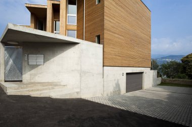 Modern ahşap mimarisi 