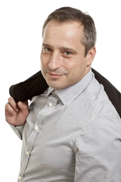 Portrait of an adult man — Stock Photo, Image