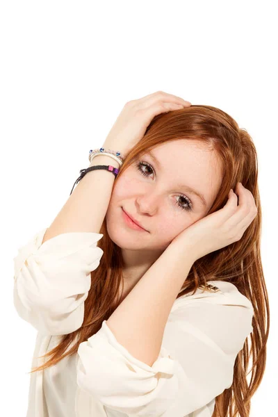 Portrait of cute girl — Stock Photo, Image