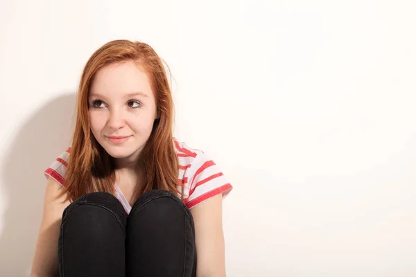 Portrait of cute girl — Stock Photo, Image