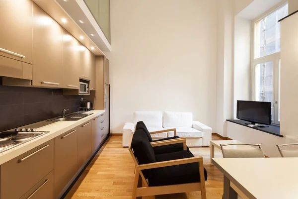 Interieur mooi appartement — Stockfoto