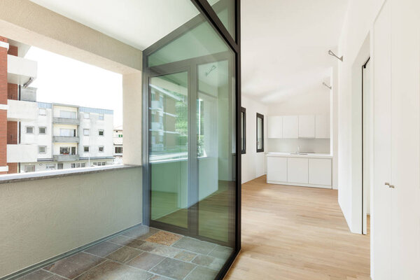 architecture, interior of modern house