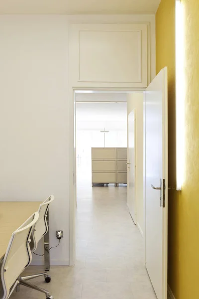 Modern Office Interior Design Passage — Stock Photo, Image