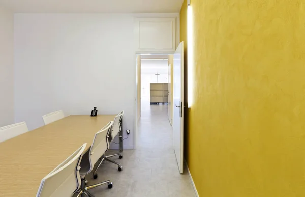 Diseño Interior Oficina Moderno Sala Reuniones —  Fotos de Stock