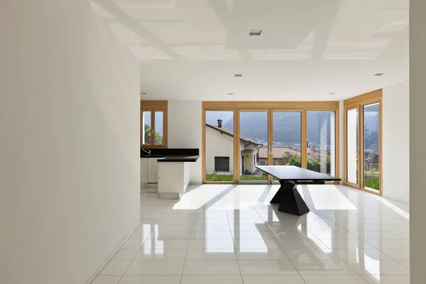 Moderne architectuur, single-familie huis — Stockfoto