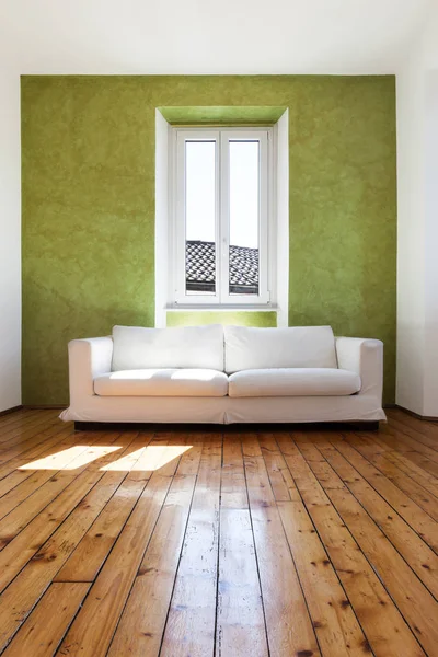 Arquitectura interior, apartamento con suelo de madera —  Fotos de Stock
