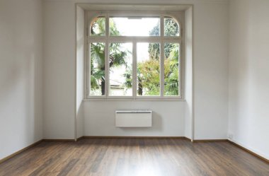 klasik daire iç ahşap zemin