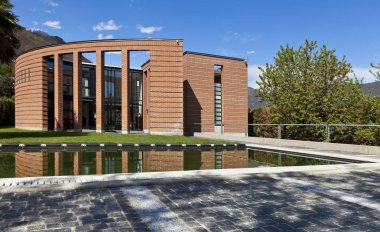 Açık mimari, modern ev