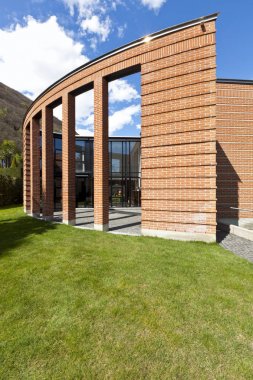 Açık mimari, modern ev